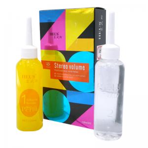 Five-color circle perm