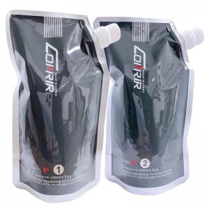 Kang Meiqi Rainbow Perm